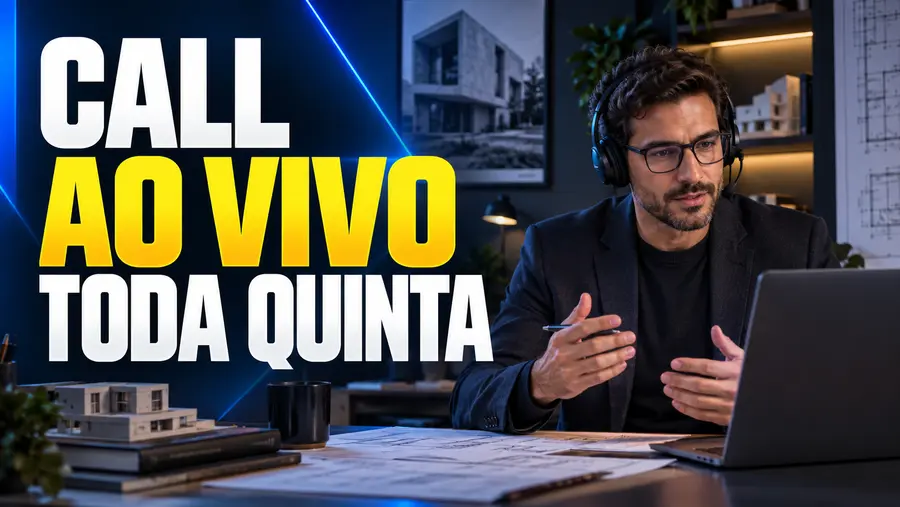 Capa do bônus Encontro ao Vivo Toda Quinta-feira para Dúvidas, Projetos e Networking
